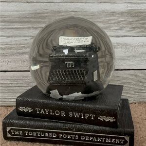 ***SOLD***✨Taylor Swift TTPD Snowglobe - New✨